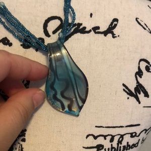 Glass necklace